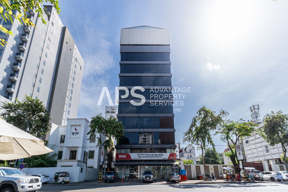 B-Ray Tower Prominently Located Office Space on Norodom Blvd