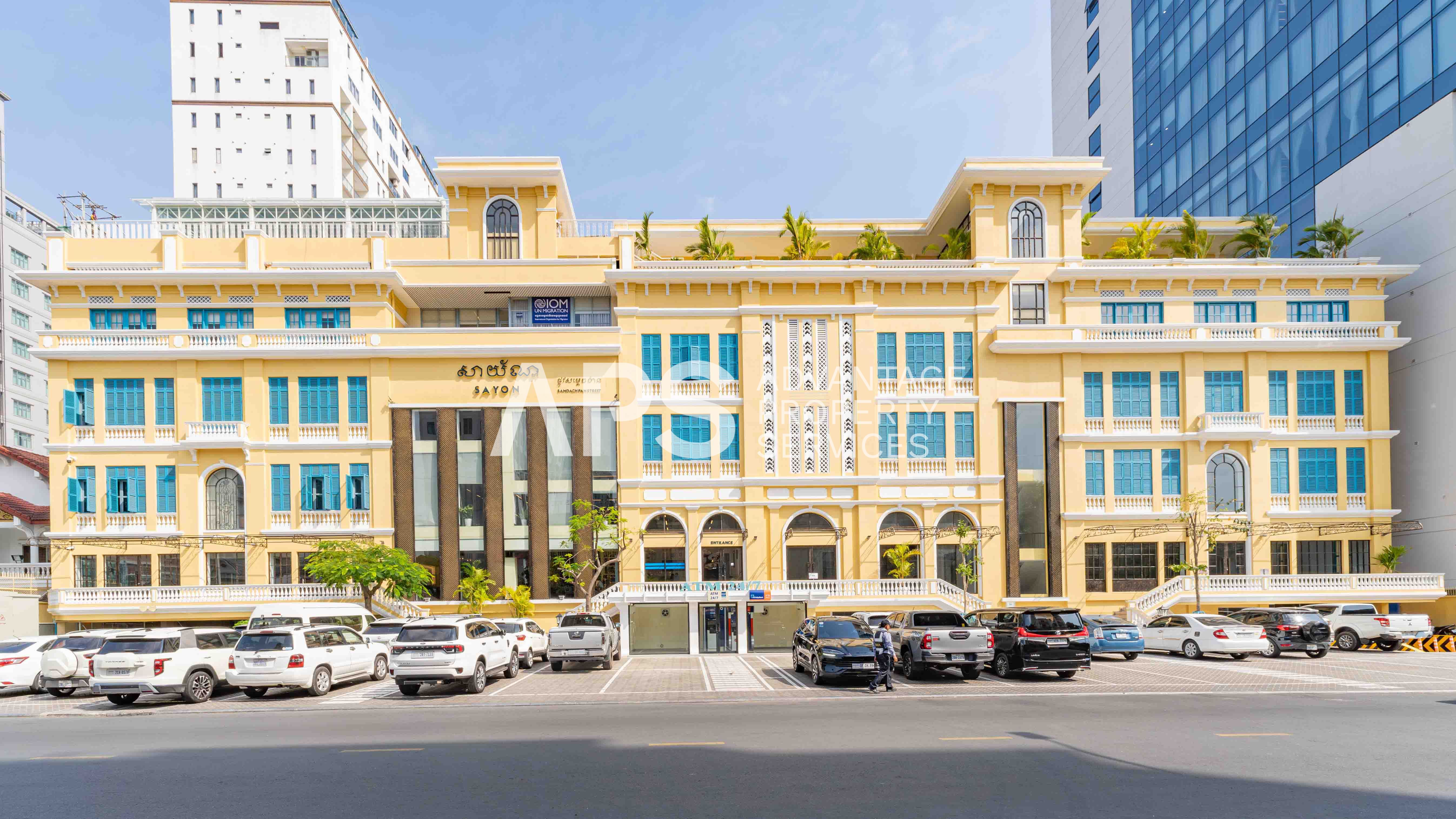 Sayon Building – Grade C Office Space for Lease – Samdach Pan Ave, Khan Daun Penh