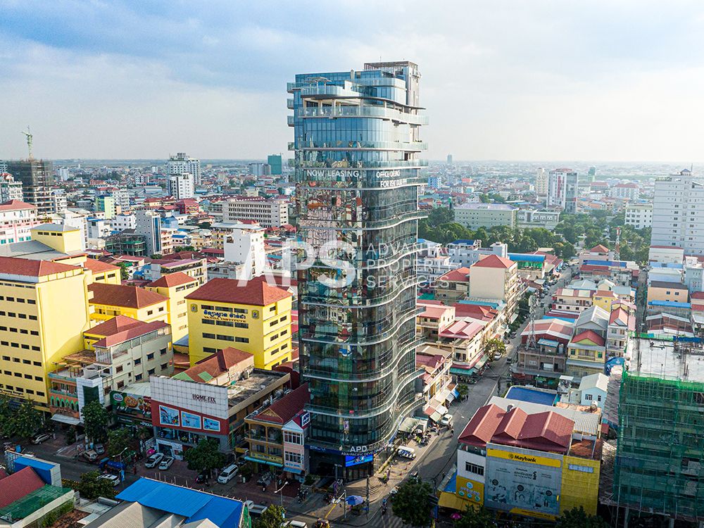 Royal K Plaza – Grade C Office Space for Lease – Mao Tse Tung Boulevard, Tumnob Teuk, Boeung Keng Kang,