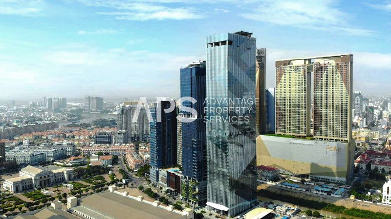 Morgan Tower – Prime Office for Lease / Rent – Koh Pich (Diamond Island)