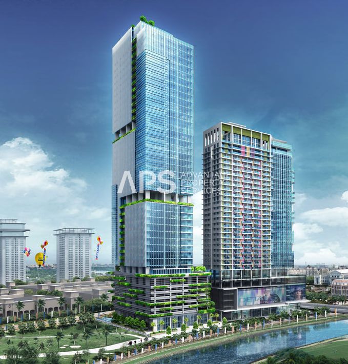 GIA Tower Prime Office Space Grade A for Rent – Koh Pich – Tonle Basak