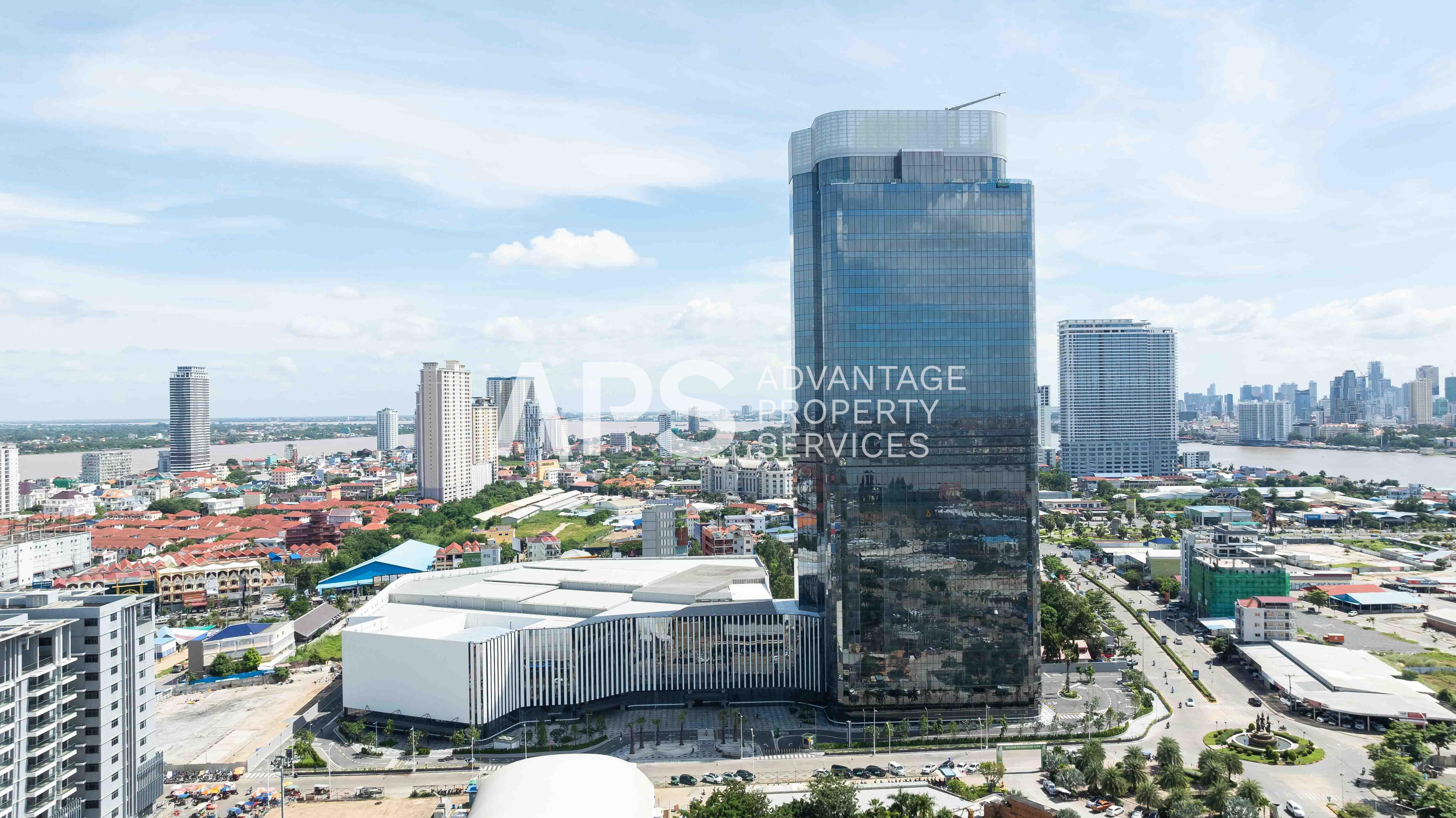 GDT TOWER – Grade A Office for Rent – OCIC Satellite City in Chroy Changvar