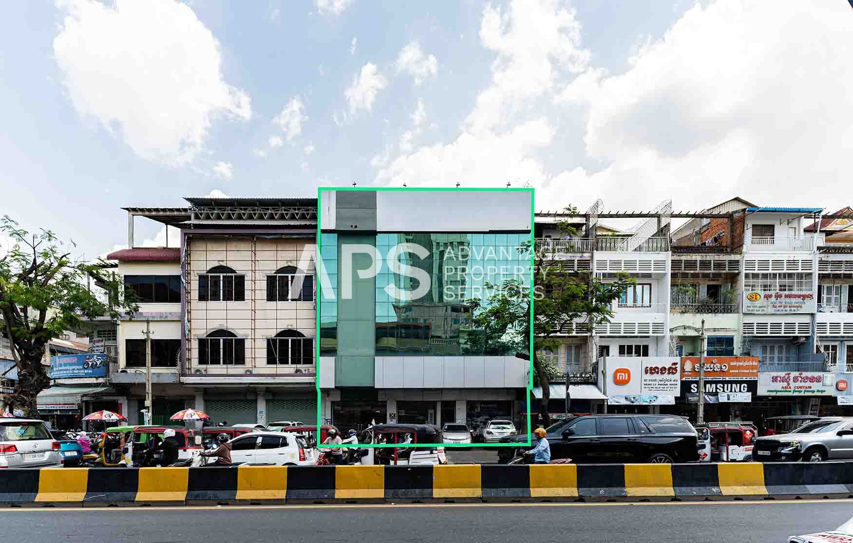 1,036.55 sqm – Building for Lease | Preah Sihanouk Blvd