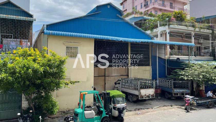 400 sqm – Warehouse For Lease | Toul Svay Prey