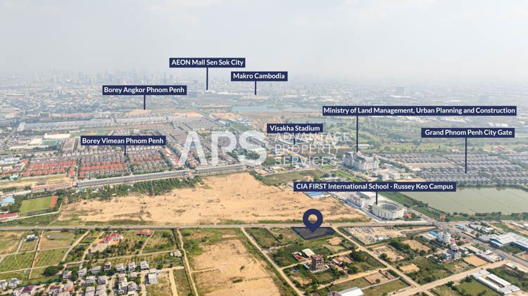 3,500 sqm – Industrial Land for Lease | Russey Keo