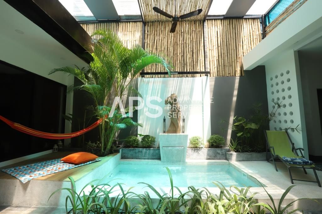 2 bedroom Townhouse For Rent | Tonle Bassac | Phnom Penh