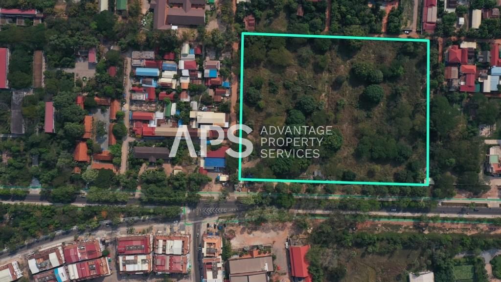 37,500sqm Land for Sale | Charles de Gaulle Boulevard | Siem Reap