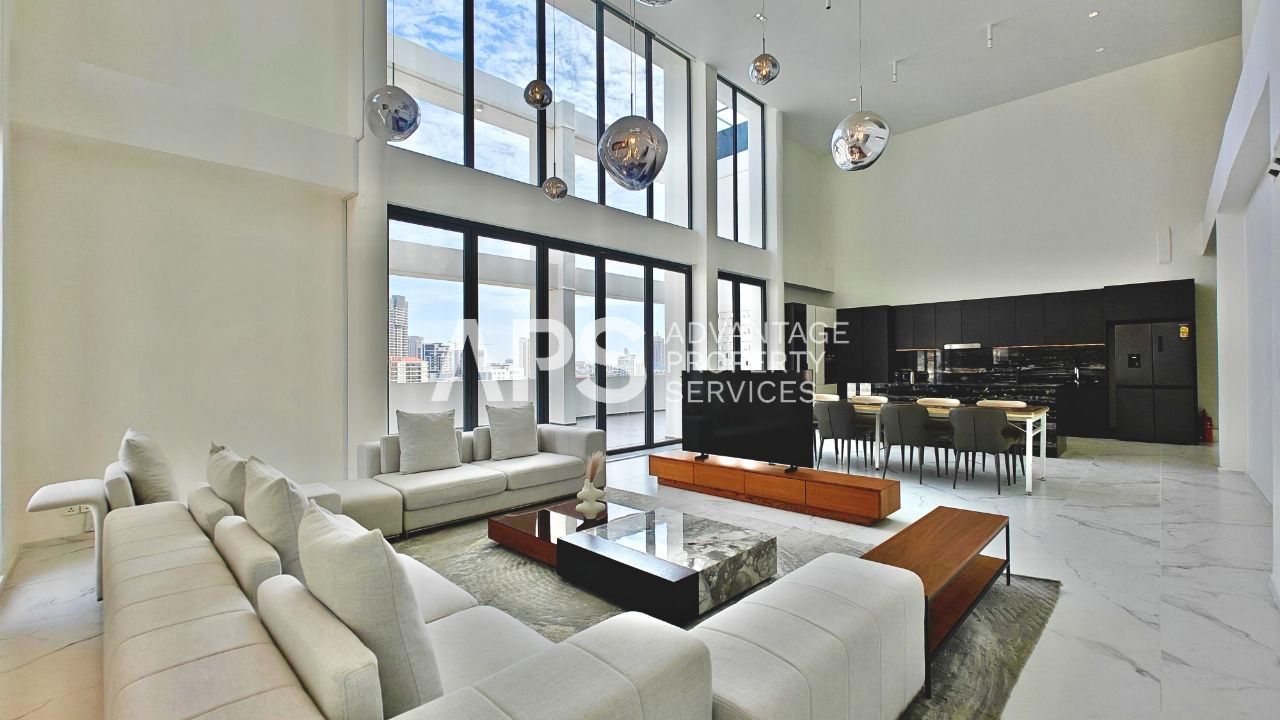 Penthouse 3 Bedroom Serviced Apartment For Rent | Toul Kork | Phnom Penh