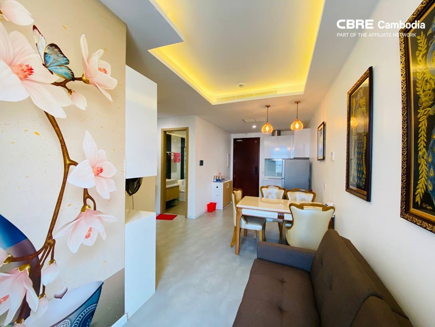 2 Bedroom Condo For Sale – The Penthouse Residence | Tonle Bassac | Phnom Penh