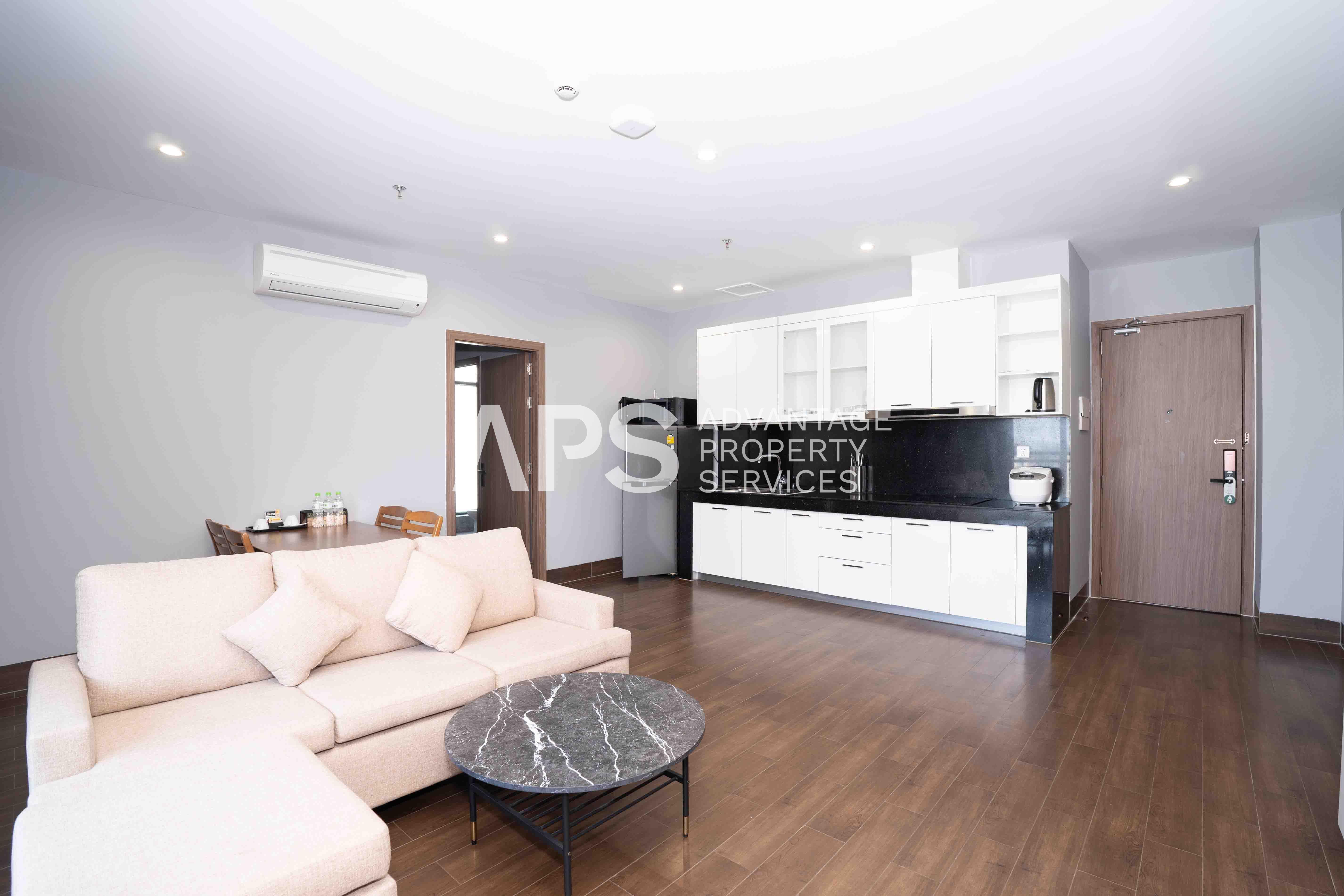 2 Bedroom Serviced Apartment For Rent | Tonle Bassac | Phnom Penh