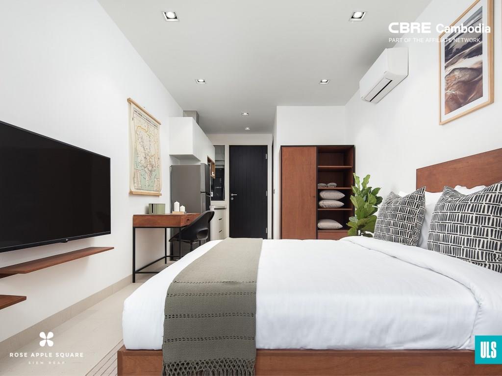 32 SQM Studio Condo For Sale – Rose Apple Square | Pub Street | Siem Reap