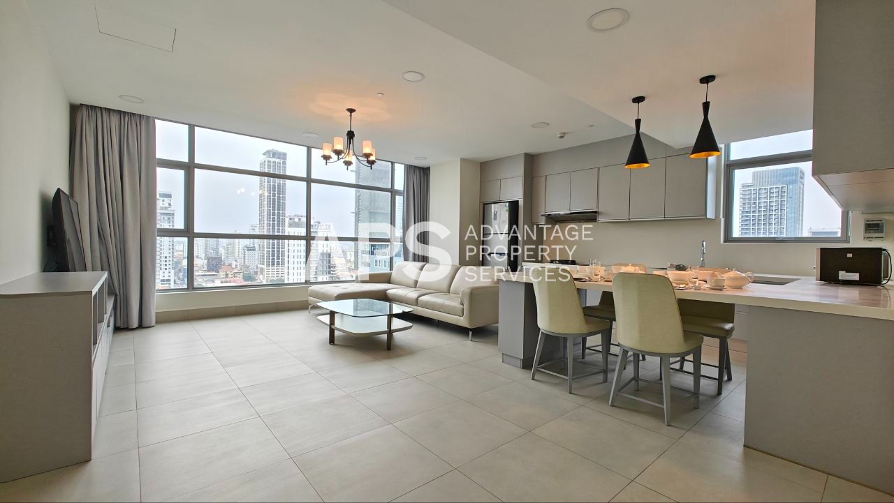 2 Bedroom Serviced Aoartment For Rent | BKK1 | Phnom Penh