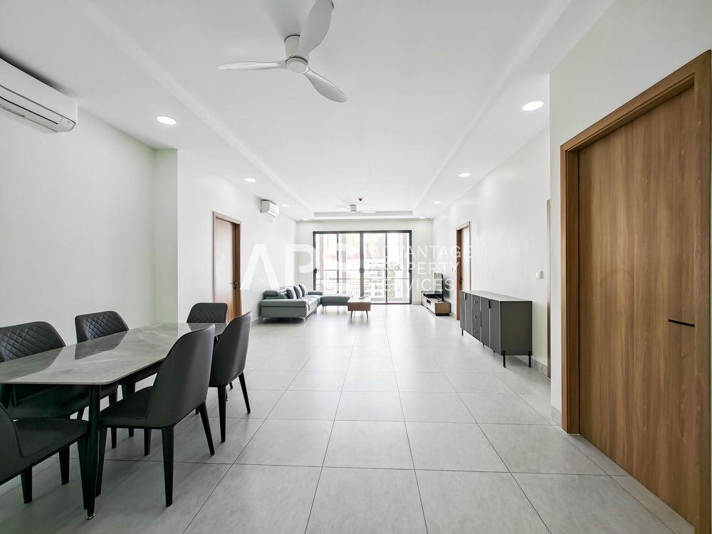 3 Bedroom Apartment For Rent | Tonle Bassac | Phnom Penh