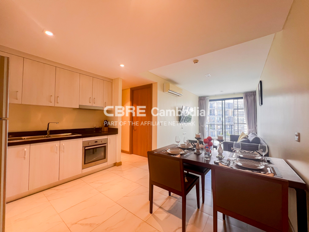 1 Bedroom Condo For Sale – North Park | Tuek Thla | Phnom Penh