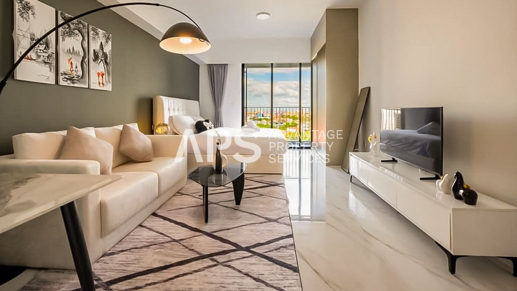 50 SQM – Studio Condo for Sale – Royal Platinum | Toul Kork | Phnom Penh