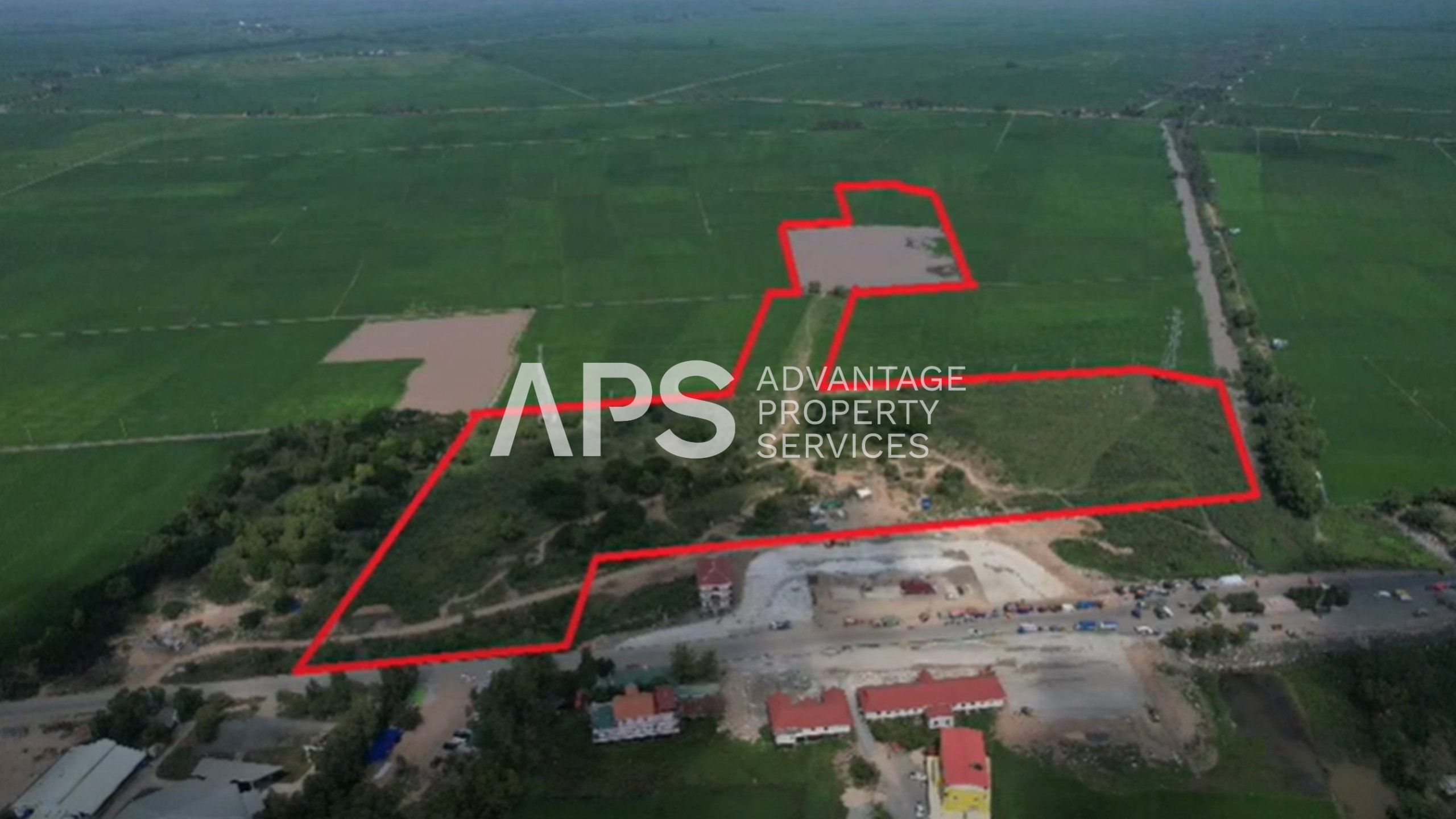 12 Hectare Land For Sale | National Road 2 | Phnom Den | Takeo