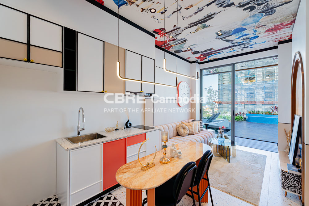 47 SQM 1 Bedroom Condo For Sale  – Time Square 8 | Russian Market | Phnom Penh