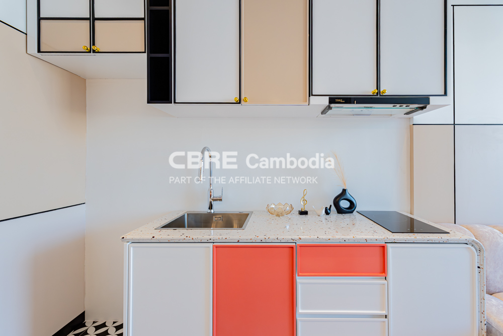 47 SQM 1 Bedroom Condo For Sale  – Time Square 8 | Russian Market | Phnom Penh
