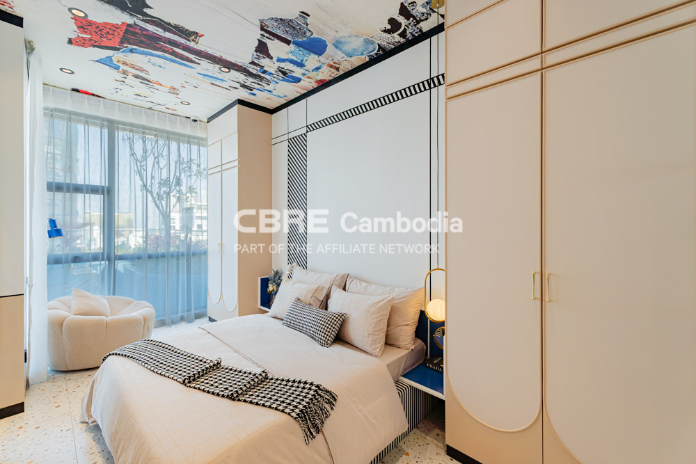 47 SQM 1 Bedroom Condo For Sale  – Time Square 8 | Russian Market | Phnom Penh