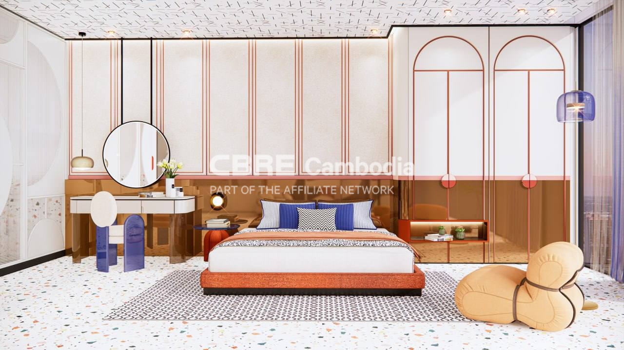 73 SQM 2 Bedroom Condo For Sale – Time Square 8 | Toul Tumpung | Phnom Penh