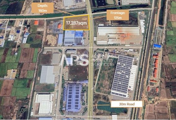 17,287 SQM Land For Sale | Phnom Penh Special Economic Zone | Phnom Penh