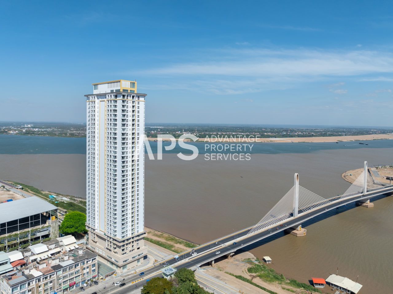 45SQM Studio Condo (Type SR) For Sale – Diamond Bay Garden | Koh Pich | Phnom Penh