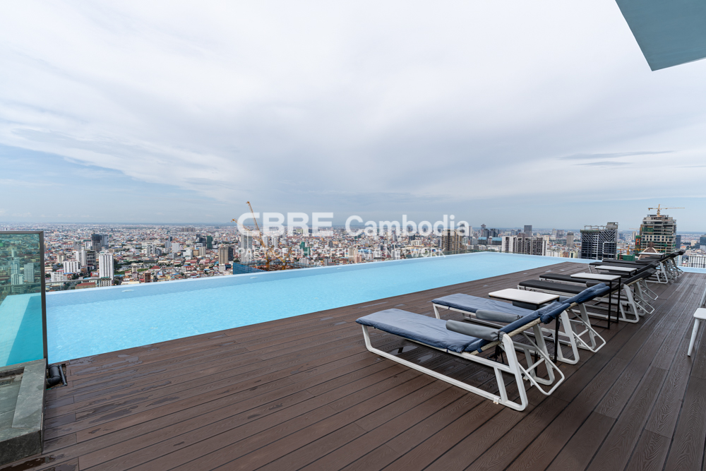 Penthouse 3 Bedroom Condo For Sale – J Tower 2 | BKK1 | Phnom Penh