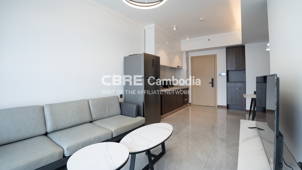 2 Bedroom Condo For Rent – Agile Residence | BKK3 | Phnom Penh