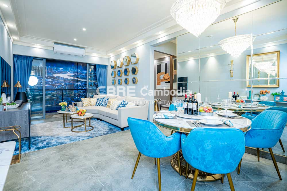 3 Bedroom Condo For Sale –  Urban Village Phase 2 | Hunsen Blvd | Phnom Penh