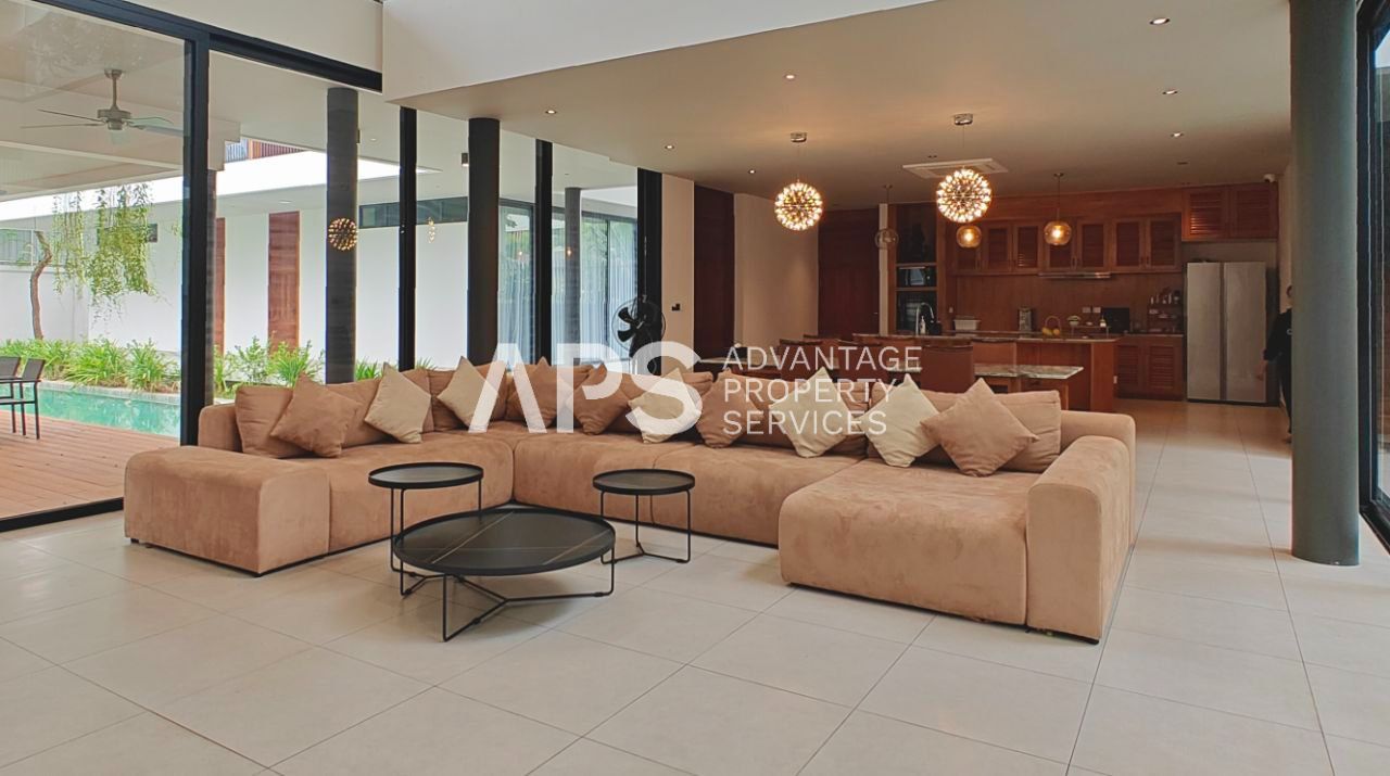 6 Bedroom Villa With Private Pool For Rent | Veal Sbov | Phnom Penh