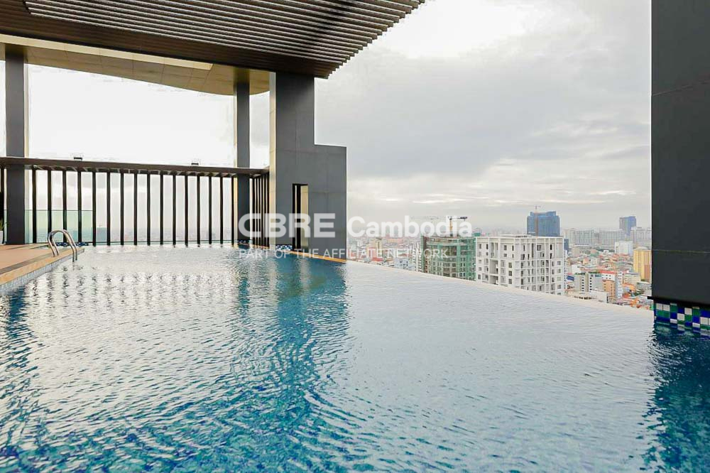 1 Bedroom Condo ( Type J ) For Sale – The View | BKK1 | Phnom Penh