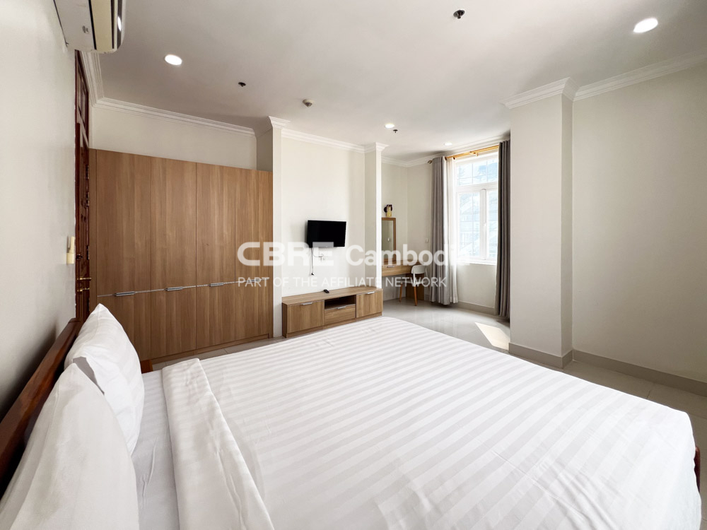 1 Bedroom Serviced Apartment For Rent  | BKK1 | Phnom Penh