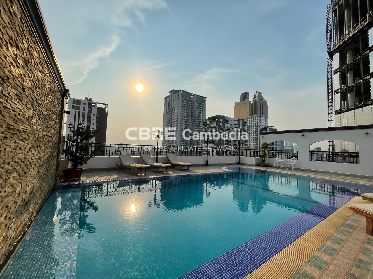 1 Bedroom Serviced Apartment For Rent  | BKK1 | Phnom Penh