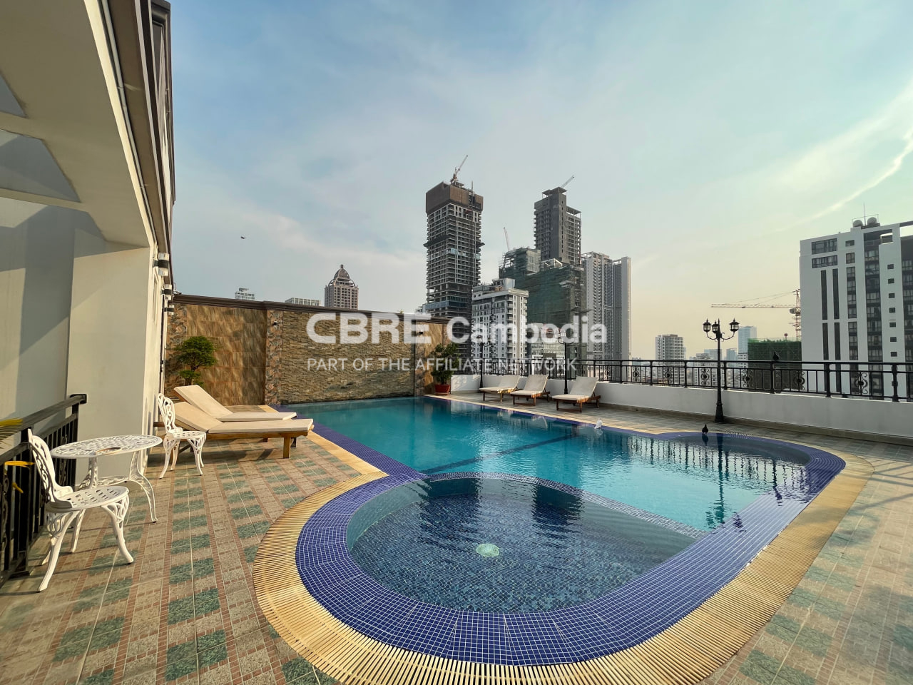 1 Bedroom Serviced Apartment For Rent  | BKK1 | Phnom Penh