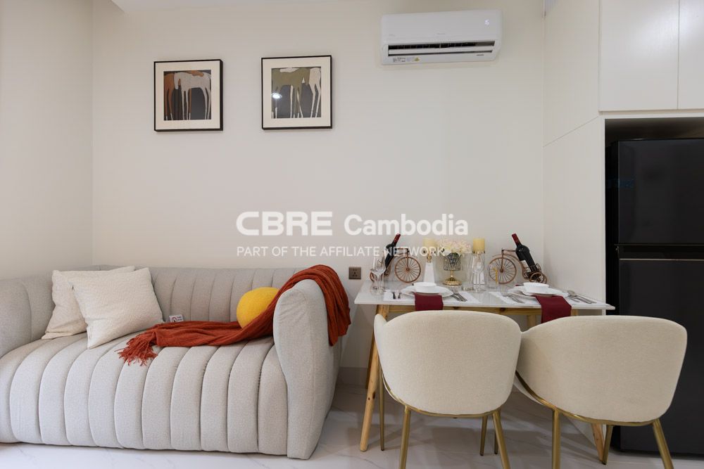 1 Bedroom Condo ( Type K ) For Sale – Kingstone Royal Condominium | Meanchey | Phnom Penh