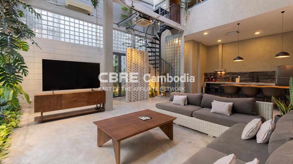 1 Bedroom + 1 Working Room Renovated Apartment For Rent | Chamkarmorn | Phnom Penh