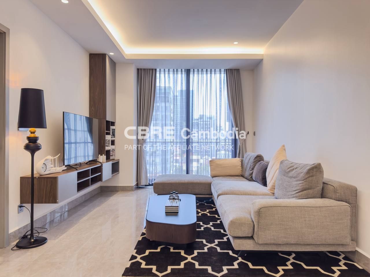 2 Bedroom Serviced Apartment For Rent | BKK1 | Phnom Penh