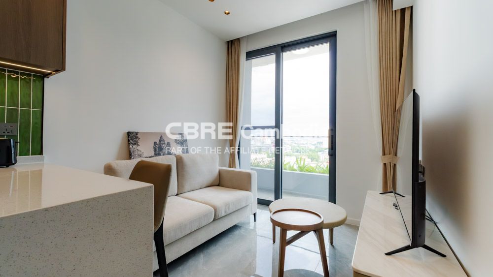1 Bedroom Apartment For Rent | Tonle Bassac | Phnom Penh