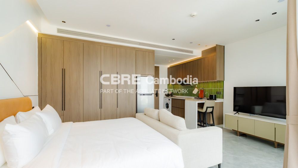 Studio Apartment For Rent | Tonle Bassac | Phnom Penh