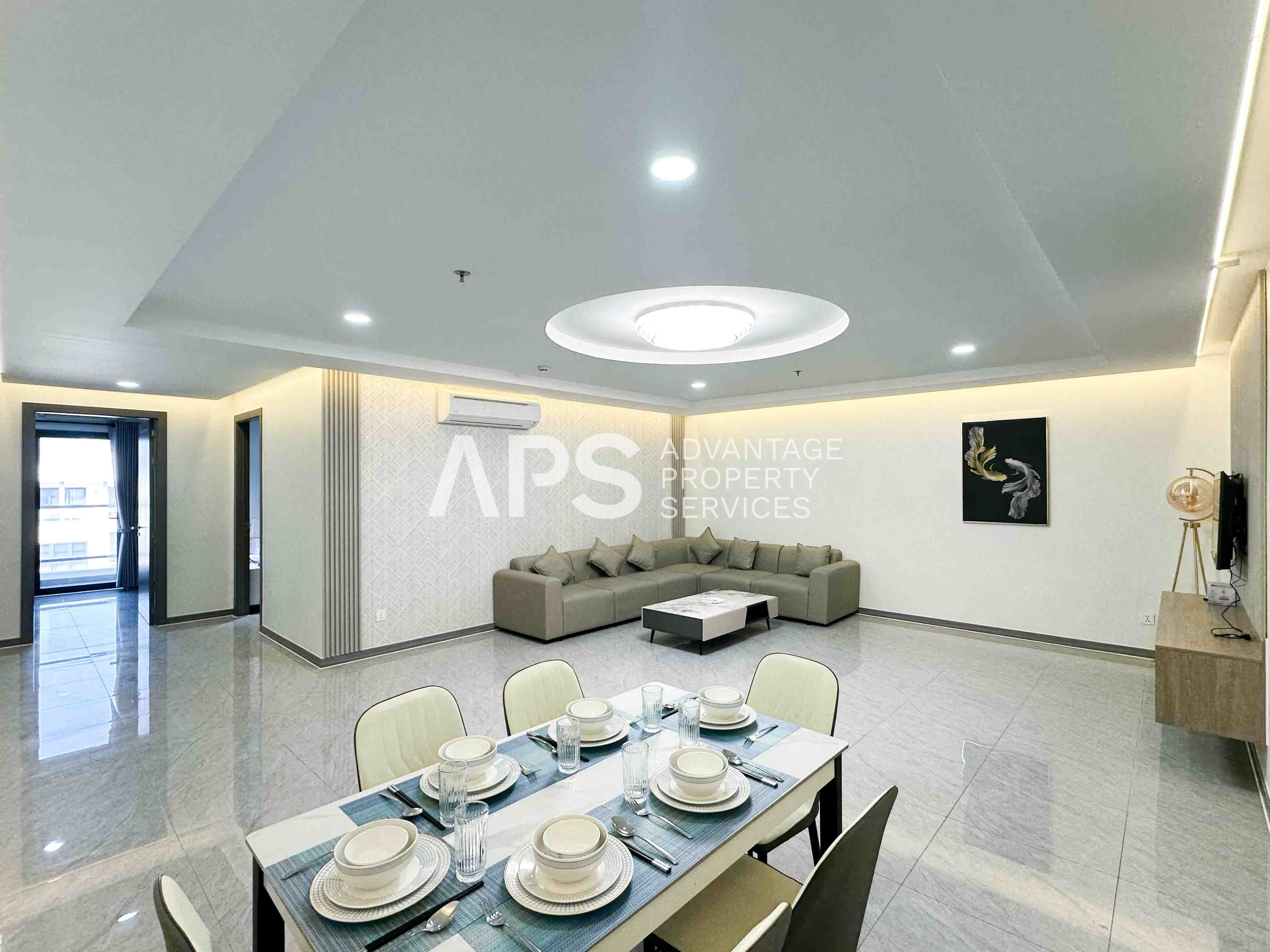 3 Bedroom Apartment For Rent | Chroy Changvar | Phnom Penh