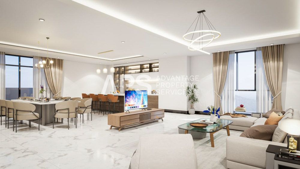 Penthouse 3 Bedrooms For Sale – LZ Sea View Premium | Sihanouk Ville