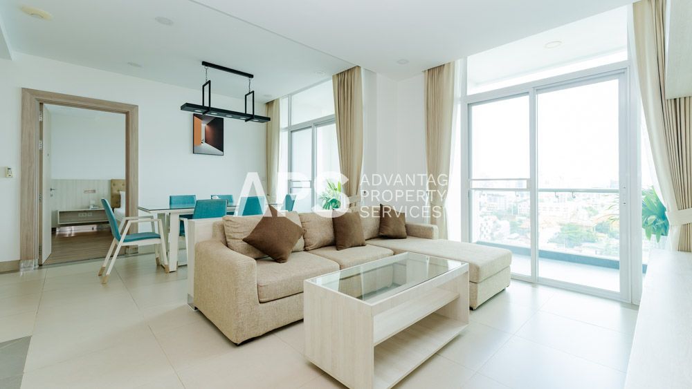 3 Bedroom Serviced Apartment For Rent | BKK1 | Phnom Penh