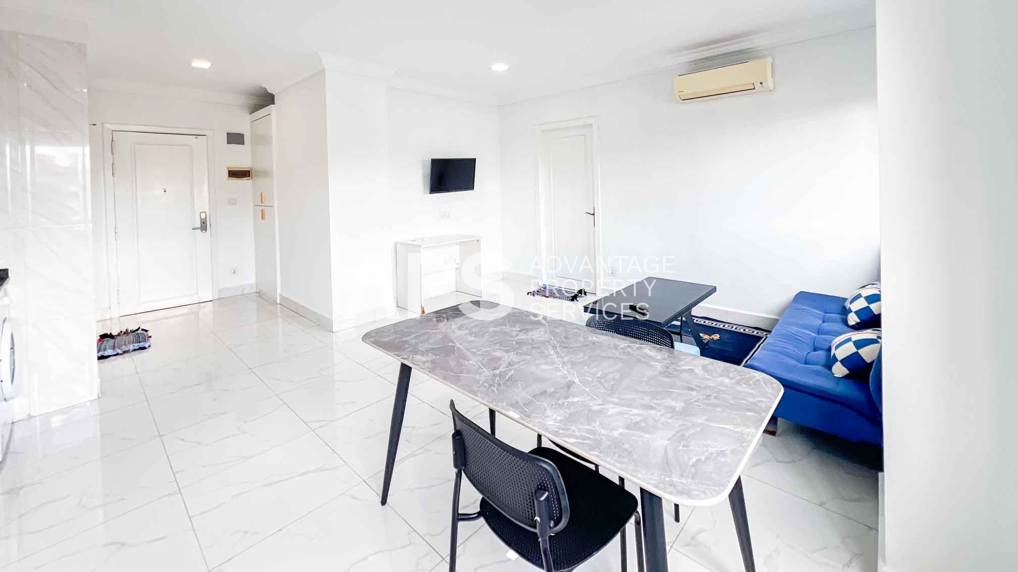 1 Bedroom Serviced Apartment For Rent | Pshar Derm Tkov | Chamkar Mon | Phnom Penh