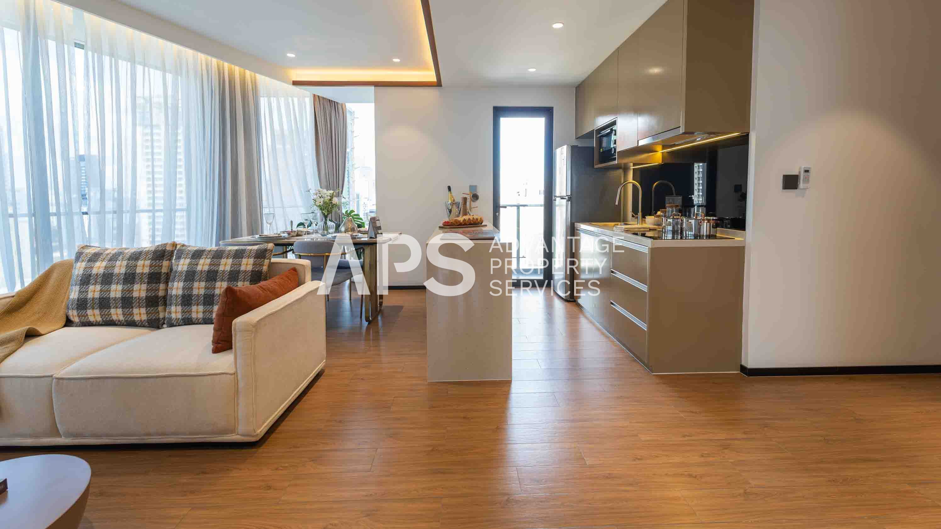 92 SQM 2 Bedroom Condo For Sale – The Flora Suite | BKK1 | Phnom Penh