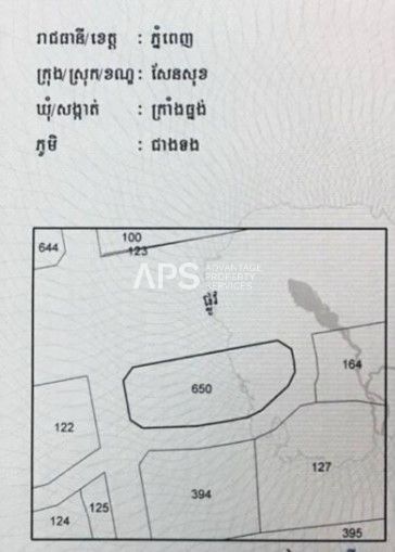 1,302 sqm Land For Sale | Sen Sok | Phnom Penh