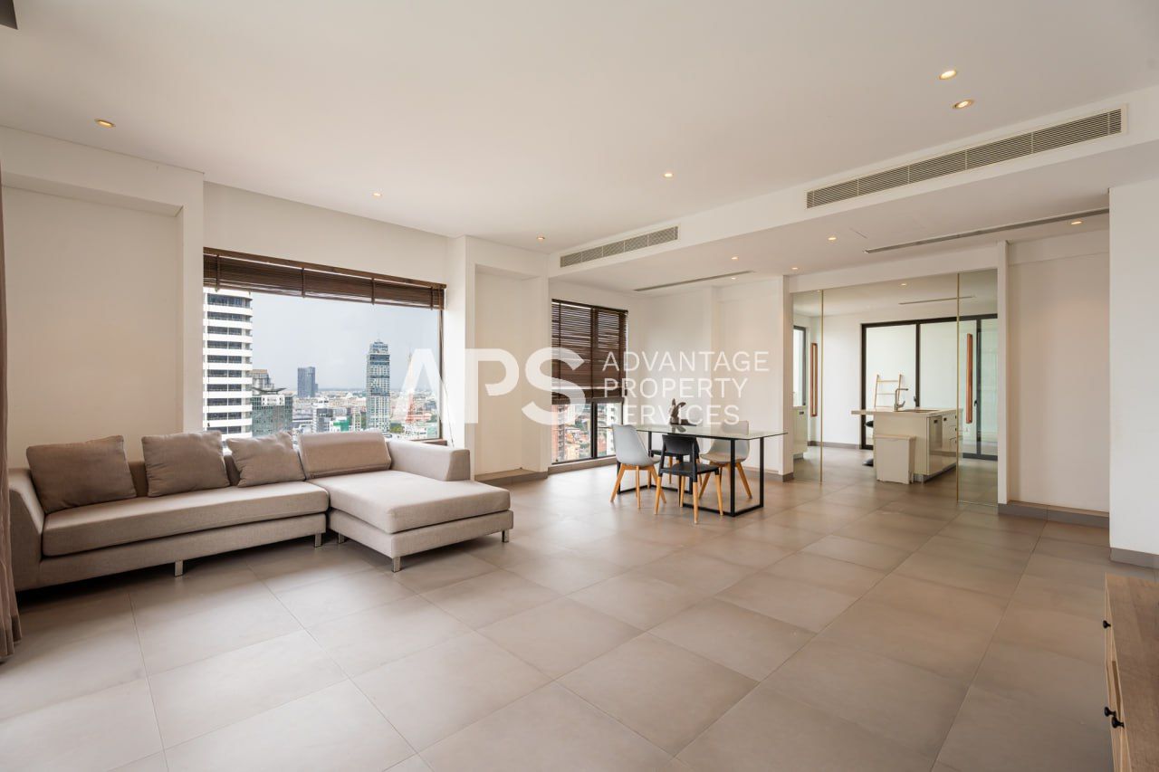 3 Bedroom Condo For Rent | Embassy Central | BKK1 | Phnom Penh