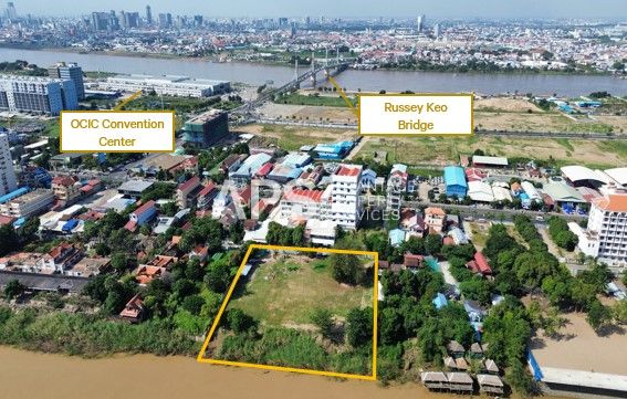 6,365 sqm Riverfront Land For Sale | National Road 6 | Chroy Changvar