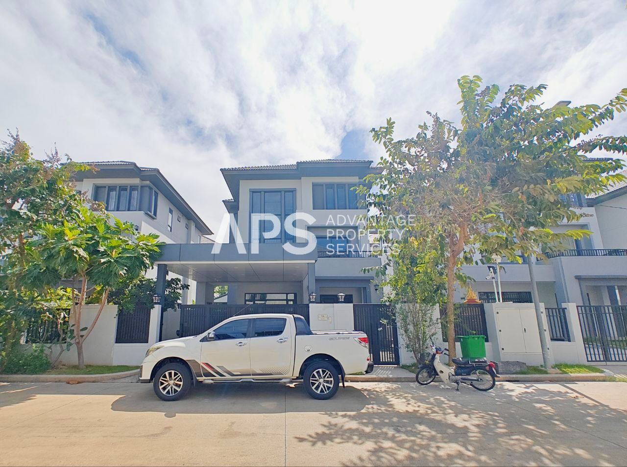 5 Bedroom Twin A Villa For Rent | Russei Keo | Phnom Penh