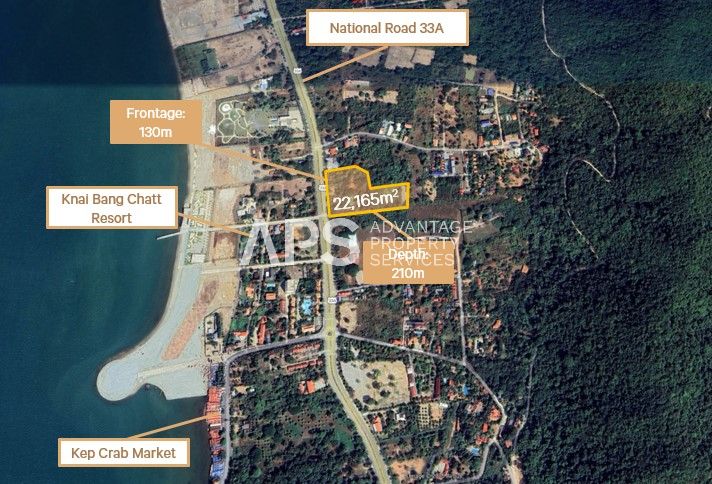 22,165sqm Resort and Land for Sale | Kep