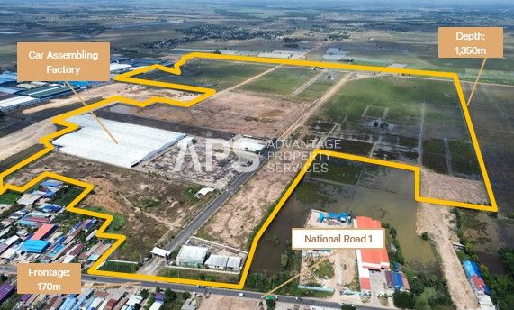 114 Hectare SEZ and Land For Sale | Bavet | Svay Rieng